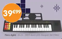 b&m Piano digital offre