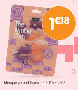 b&m Masque yeux et lèvres offre