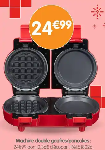 b&m Machine double gaufres/pancakes offre