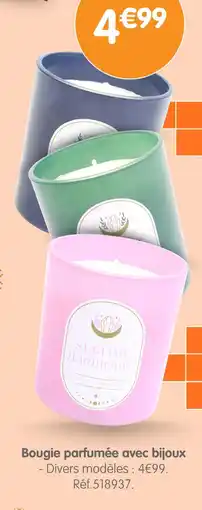 b&m Bougie parfumée avec bijoux offre