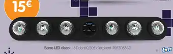 b&m Idance barre led disco offre