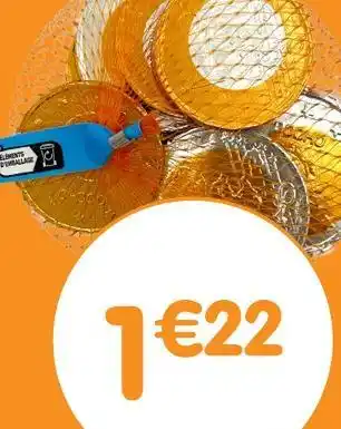 b&m Filet pièces d’or en chocolat offre