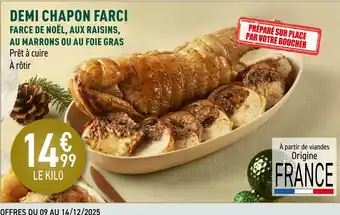 Carrefour Demi chapon farci offre