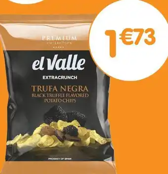 b&m El valle chips truffe noire offre