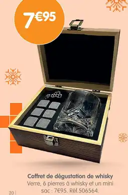 b&m Coffret de dégustation de whisky offre