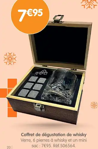 b&m Coffret de dégustation de whisky offre