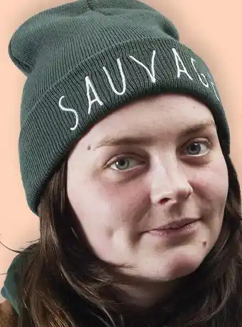 b&m Bonnet message brodé offre