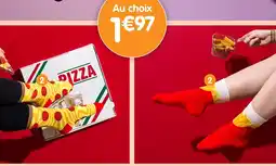 b&m Paire de chaussettes motif fast-food offre