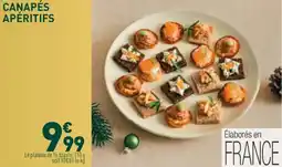 Grand Frais Canapés apéritifs offre