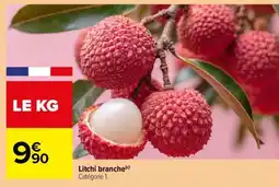 Carrefour Litchi branche offre