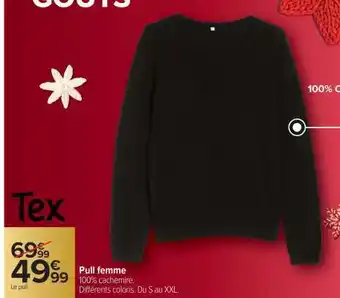 Carrefour Market Pull femme offre