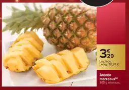 Carrefour ANANAS MORCEAUX offre