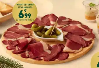 Grand Frais Magret de canard séché ou fumé offre