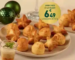 Grand Frais 6 mini cakes et 6 étoiles offre