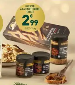 Grand Frais Gressin à la truffe noire offre