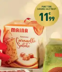Grand Frais Panettone caramel sale offre