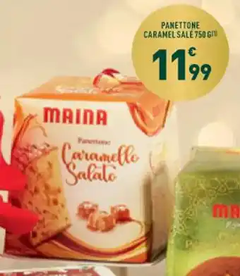 Grand Frais Panettone caramel sale offre