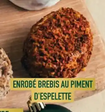 Enrobé brebis au piment d'espelette