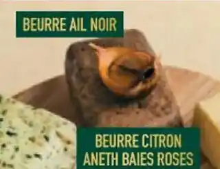 Grand Frais Beurre ail noir offre
