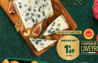 Grand Frais Roquefort aop offre