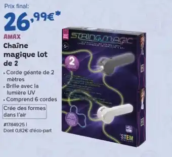 Costco Amax chaîne magique lot de 2 offre
