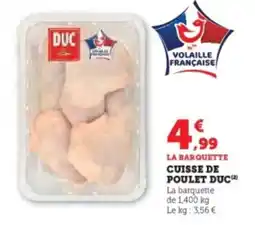 U Express Cuisse de poulet duc offre