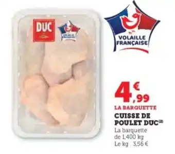 U Express Cuisse de poulet duc offre