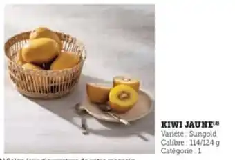 U Express Kiwi jaune offre