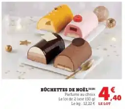 U Express Bûchettes de noël offre