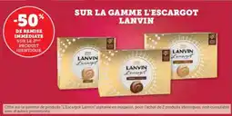 U Express Sur la gamme l'escargot lanvin offre