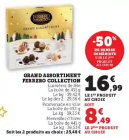 U Express Grand assortiment ferrero collection offre