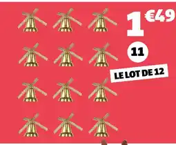 Gifi 12 mini cloches offre