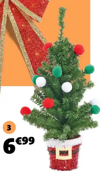 Gifi Sapin à poser pompons offre