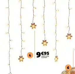 Gifi Rideau lumineux flocon de neige 76 led offre