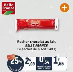 Coccinelle Express Belle france - rocher chocolat au lait offre