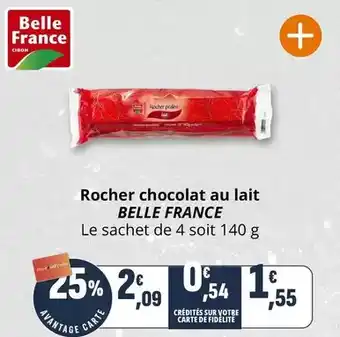 Coccinelle Express Belle france - rocher chocolat au lait offre