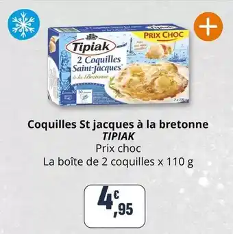 Tipiak - coquilles st jacques à la bretonne