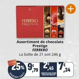 Coccinelle Express Ferrero rocher - assortiment de chocolats prestige offre