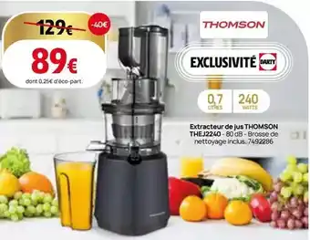 Darty Thomson - extracteur de jus the12240 offre