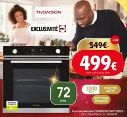 Darty Thomson - four encastrable tdfp72bx2 offre