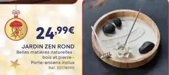 Darty Jardin zen rond offre