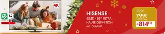 Pro&Cie Hisense - qled 55 q.e.p. litia, haute créunion offre