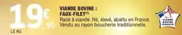 E.Leclerc Viande bovine: faux-filet offre