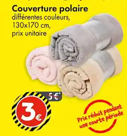 TEDi Couverture polaire offre