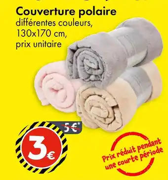 TEDi Couverture polaire offre