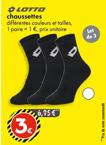TEDi LOTTO Chaussettes offre