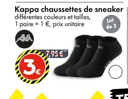 TEDi KAPPA Chaussettes de sneakr offre