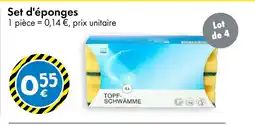 TEDi Set d'éponges offre