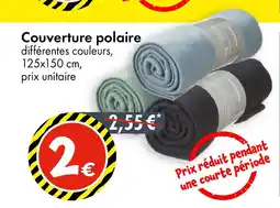 TEDi Couverture polaire offre