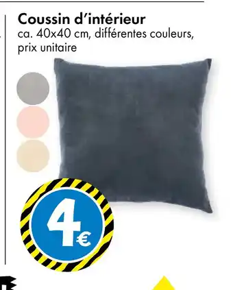 TEDi Coussin d'intérieur offre